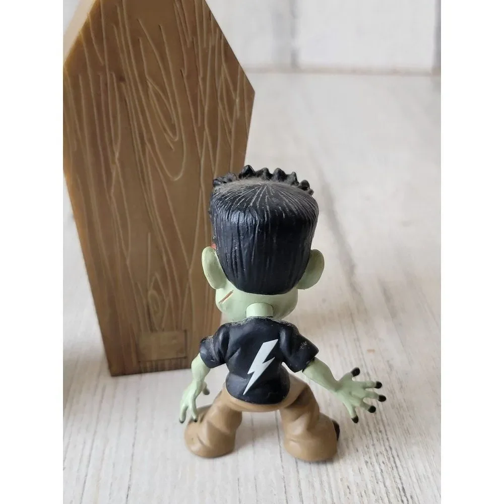 Halloween Frankenstein coffin ghost toy accessory set scary figure Coffin‎
